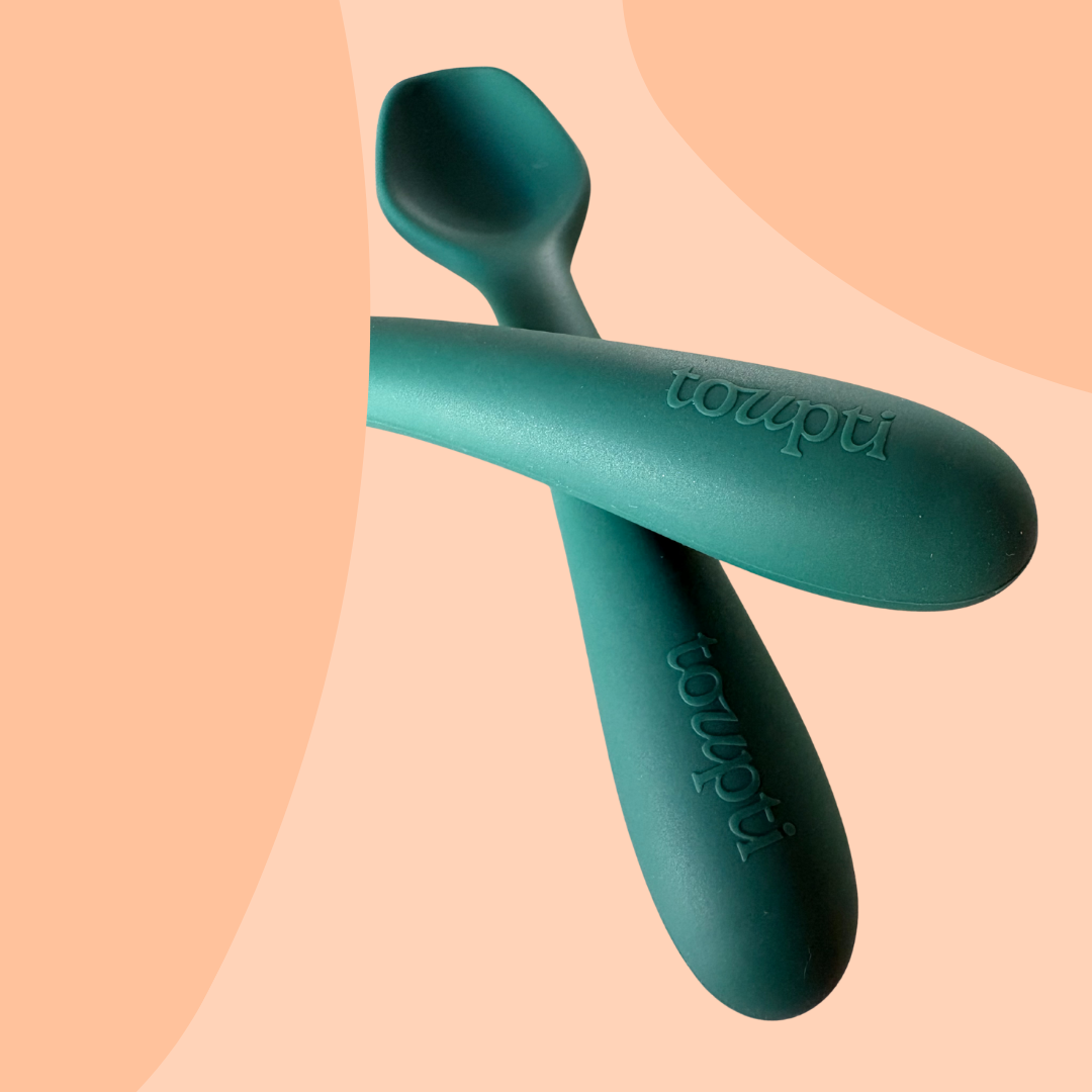 Cuillère en silicone pour bébé - introduction alimentaire